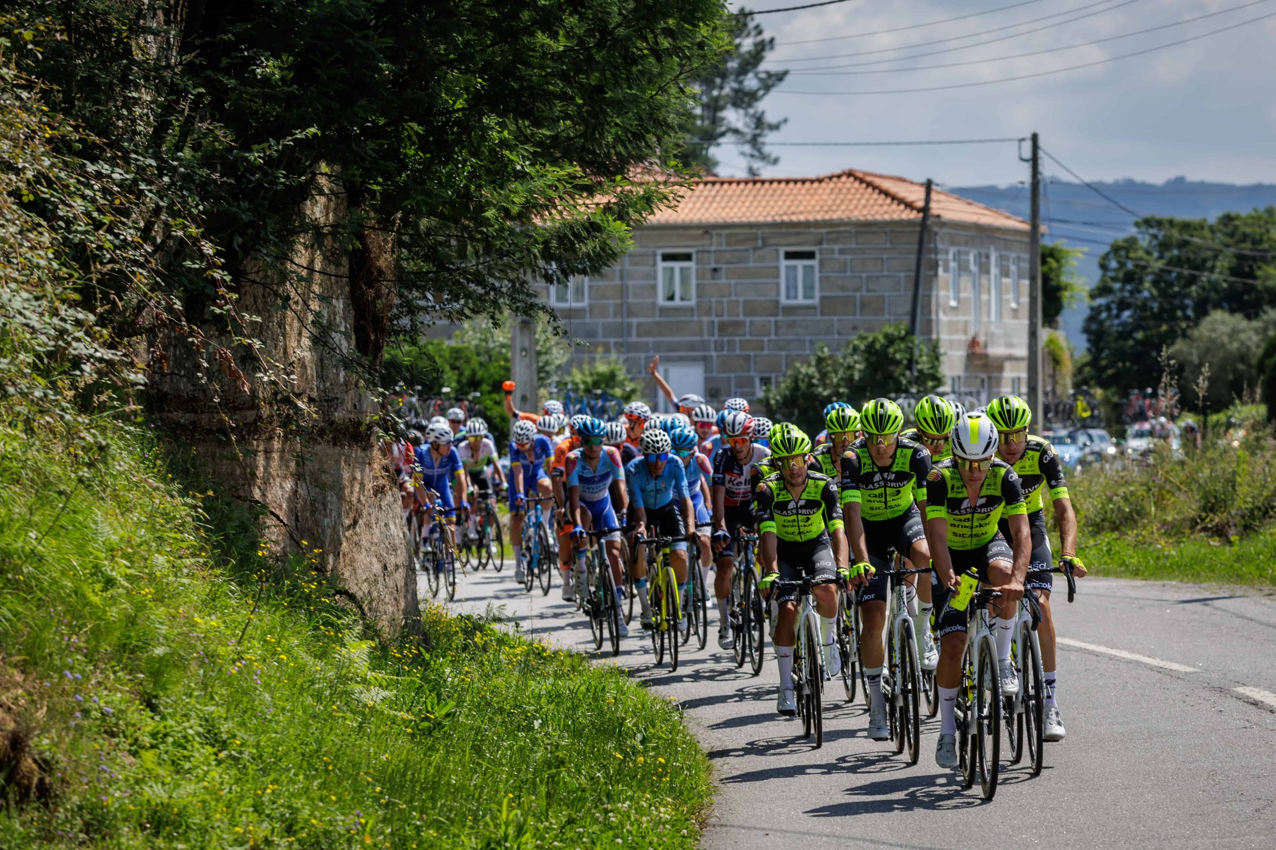 3 Grande Prémio do Douro: 1a etapa Marco de Canaveses, 14/06/2023 - Decorreu hoje a 1ª etapa do 3º Grande Prémio de Ciclismo do Douro Internacional que percorreu estradas de Marco de Canaveses.
(Miguel Pereira/Global Imagens)