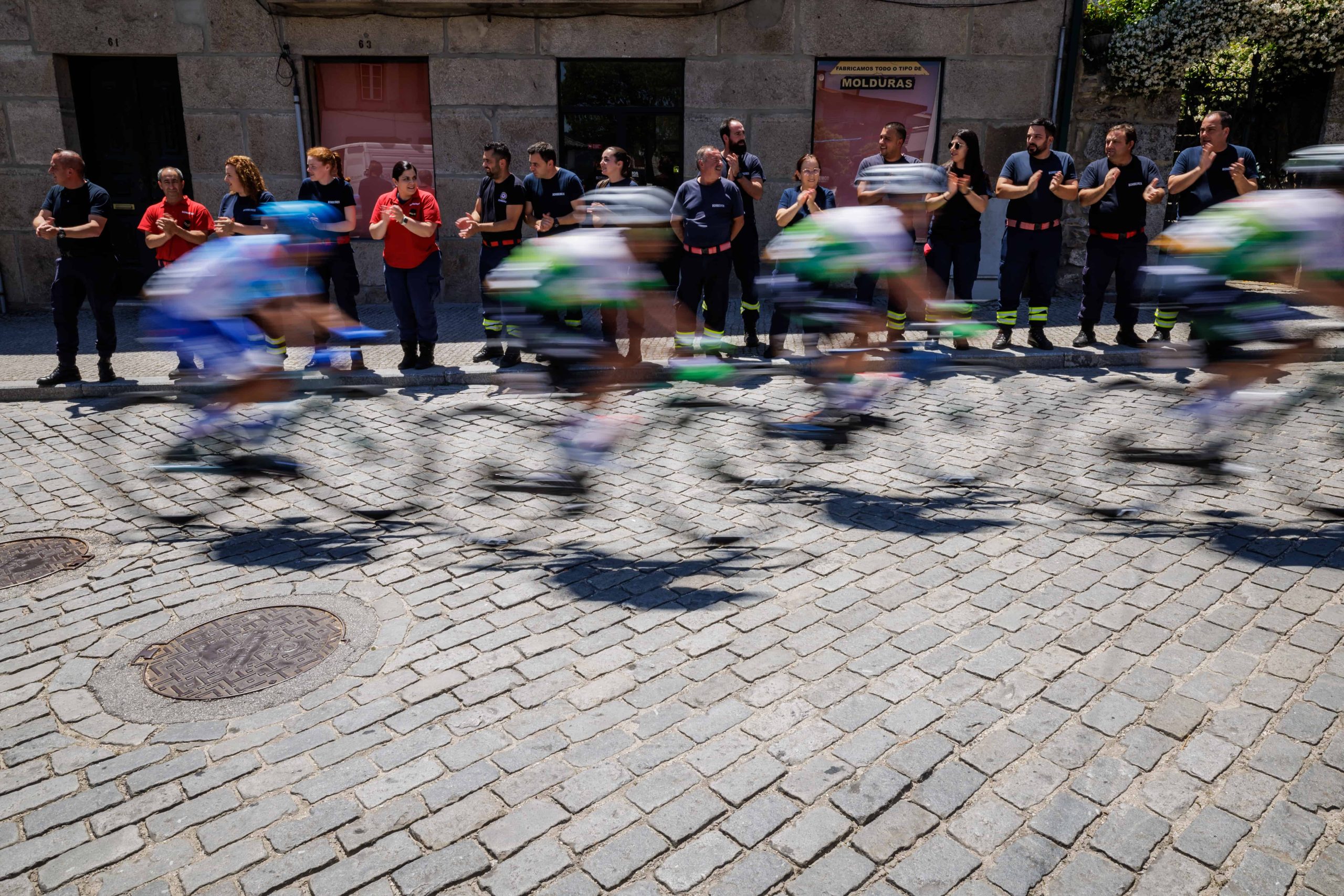 3 Grande Prémio do Douro: 2a etapa Tabuaço, 15/06/2023 - Decorreu hoje a 2ª etapa do 3º Grande Prémio de Ciclismo do Douro Internacional que percorreu estradas entre Tabuaço e Armamar.
(Miguel Pereira/Global Imagens)