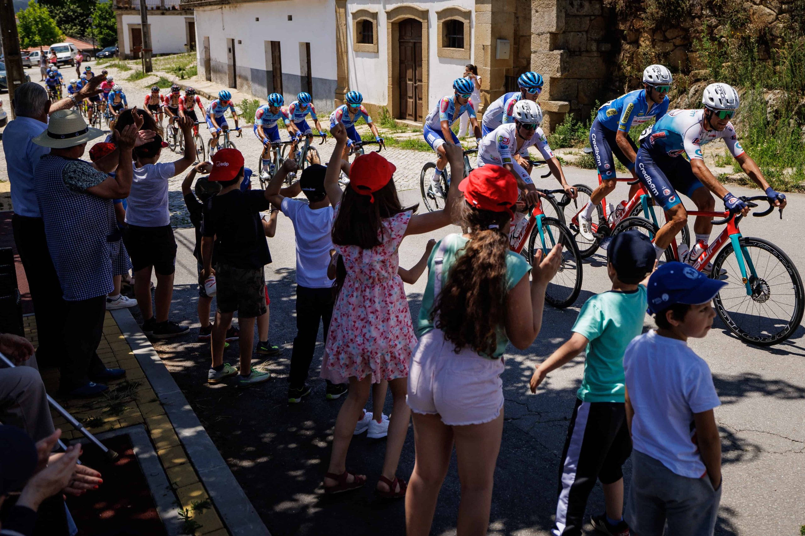 3 Grande Prémio do Douro: 3a etapa Alijó, 16/06/2023 - Decorreu hoje a 3ª etapa do 3º Grande Prémio de Ciclismo do Douro Internacional que percorreu estradas entre Pinhão e Alijó.
(Miguel Pereira/Global Imagens)
