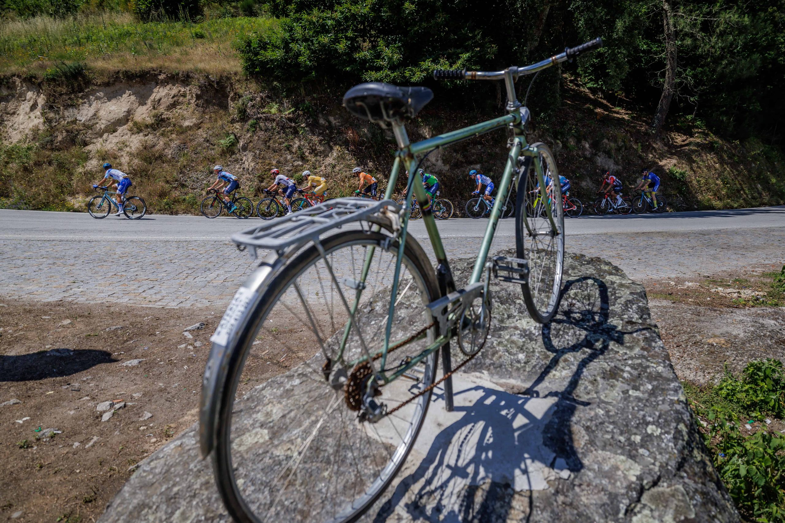 3 Grande Prémio do Douro: 4a etapa Resende, 17/06/2023 - Decorreu hoje a 4ª etapa do 3º Grande Prémio de Ciclismo do Douro Internacional que percorreu estradas de Resende.
(Miguel Pereira/Global Imagens)