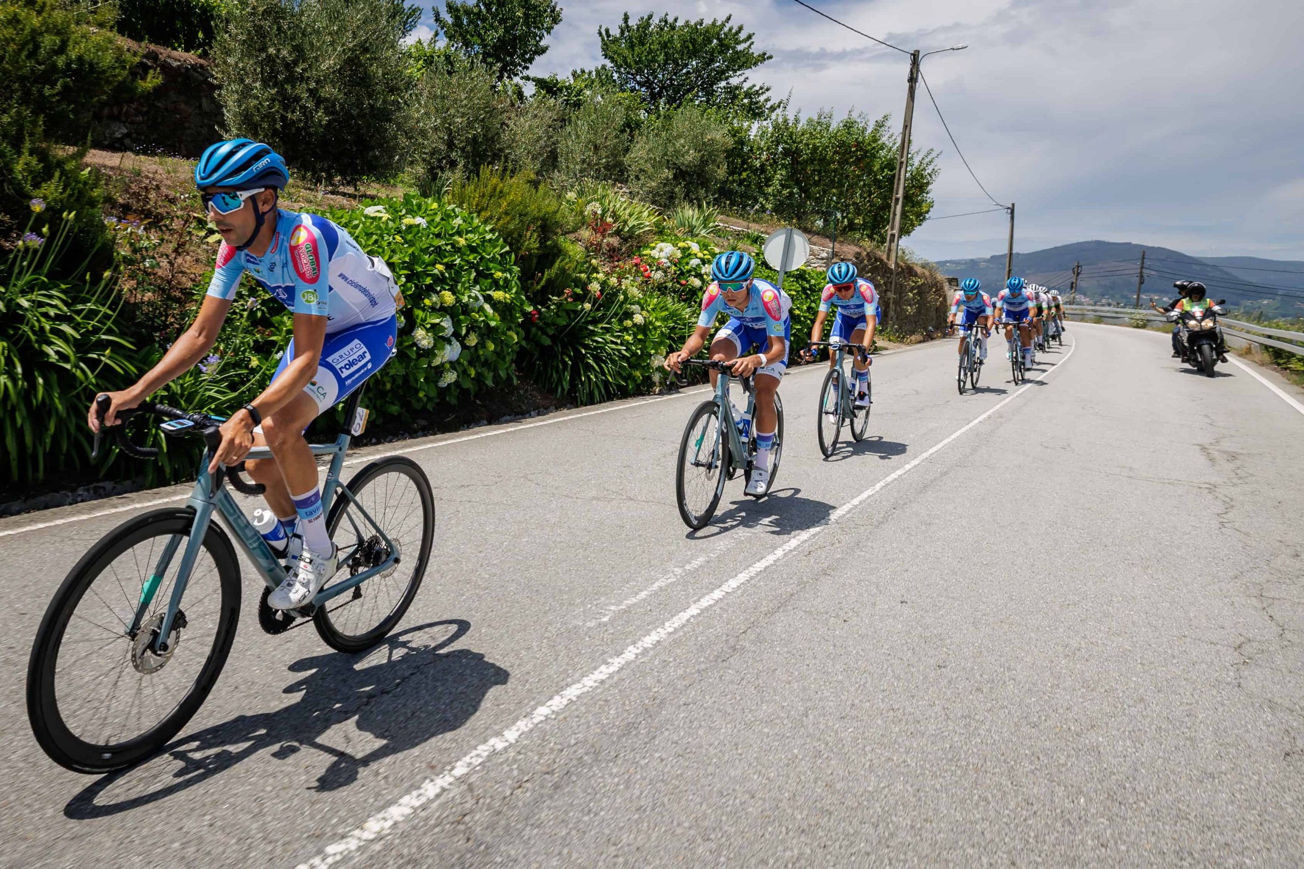 3 Grande Prémio do Douro: 4a etapa Resende, 17/06/2023 - Decorreu hoje a 4ª etapa do 3º Grande Prémio de Ciclismo do Douro Internacional que percorreu estradas de Resende.
David Livramento
(Miguel Pereira/Global Imagens)