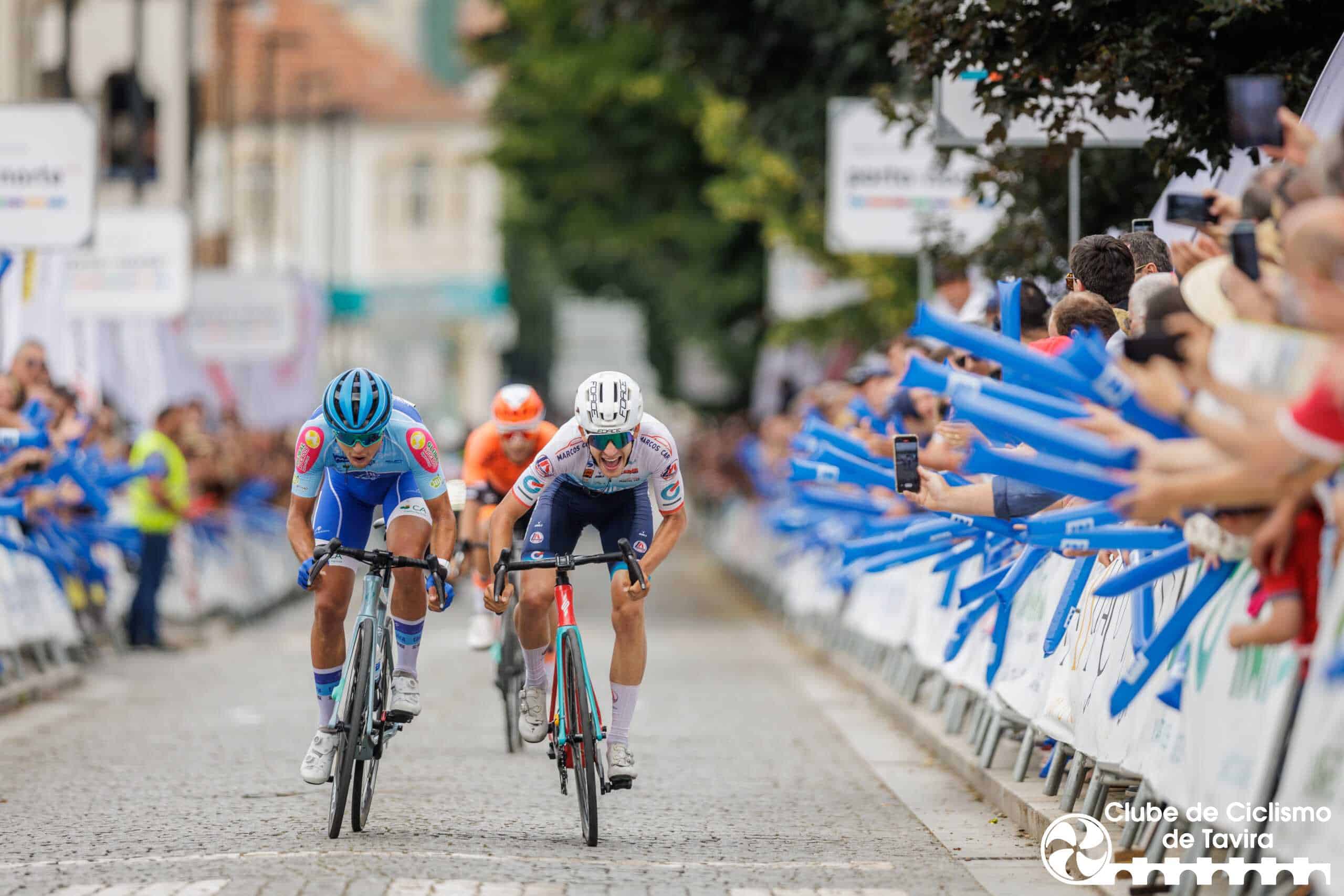 3 Grande Prémio do Douro: 5a etapa Lamego, 18/06/2023 - Decorreu hoje a 5ª etapa do 3º Grande Prémio de Ciclismo do Douro Internacional que percorreu estradas de Lamego.
João Medeiros venceu a etapa.
(Miguel Pereira/Global Imagens)